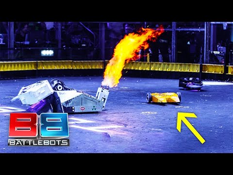 Wildest Battles Featuring Minibots and Drones! | BATTLEBOTS