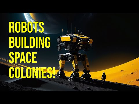 Revolutionizing Space: Building Autonomous Construction Robots | The Future of Off-World Living!