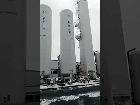 industrial and medical cryogenic air separation plant ASU for gas and liquid oxygen nitrogen argon