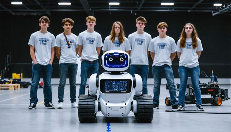 Cómo un equipo de robótica de secundaria sorprendió al mundo con su código innovador